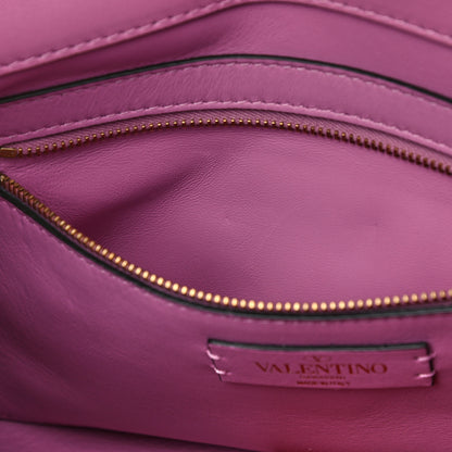 Valentino Garavani Nappa Large Roman Stud Shoulder Bag Giacinto 11 of 14