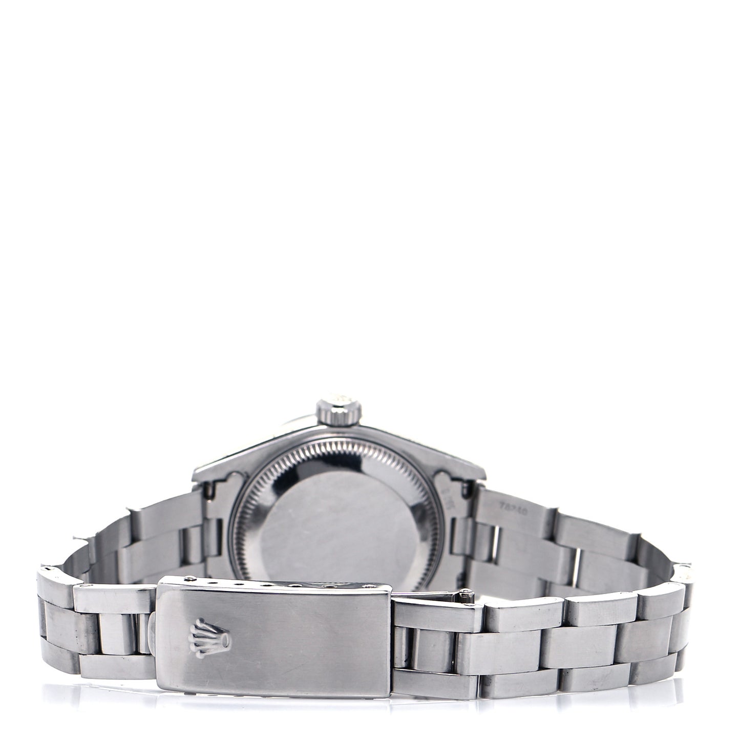 Stainless Steel 26mm Oyster Perpetual Date Watch Pink 79160