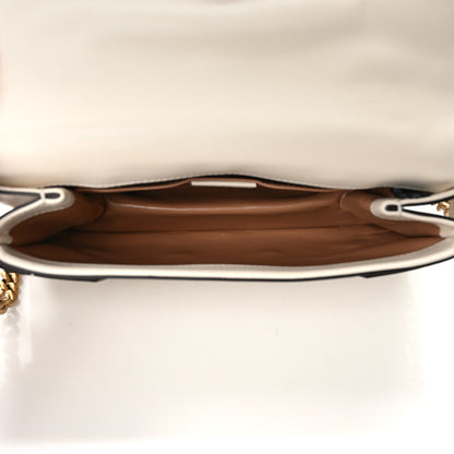 Gucci Nappa Pearl Studded Mini Queen Margaret Broadway Shoulder Bag Mystic White 5 of 12