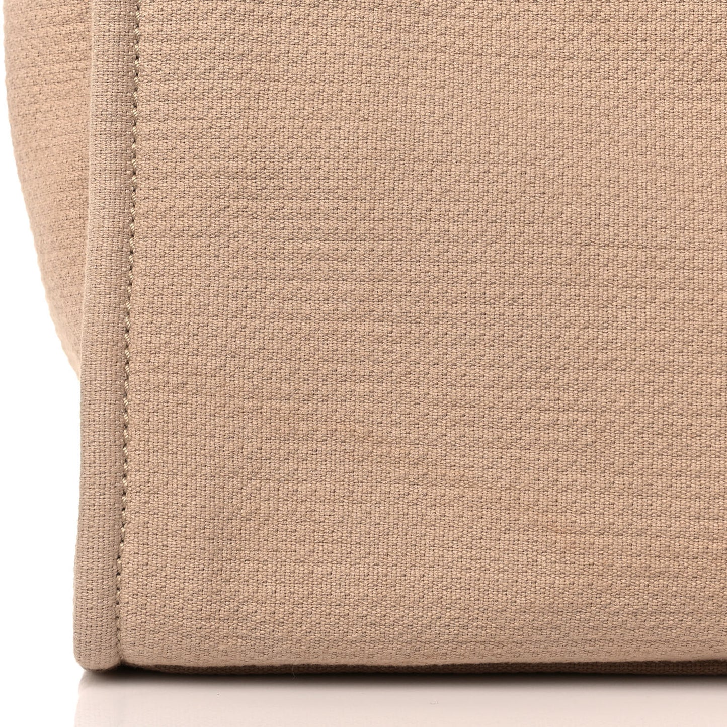 Mixed Fibers Small Deauville Tote Beige