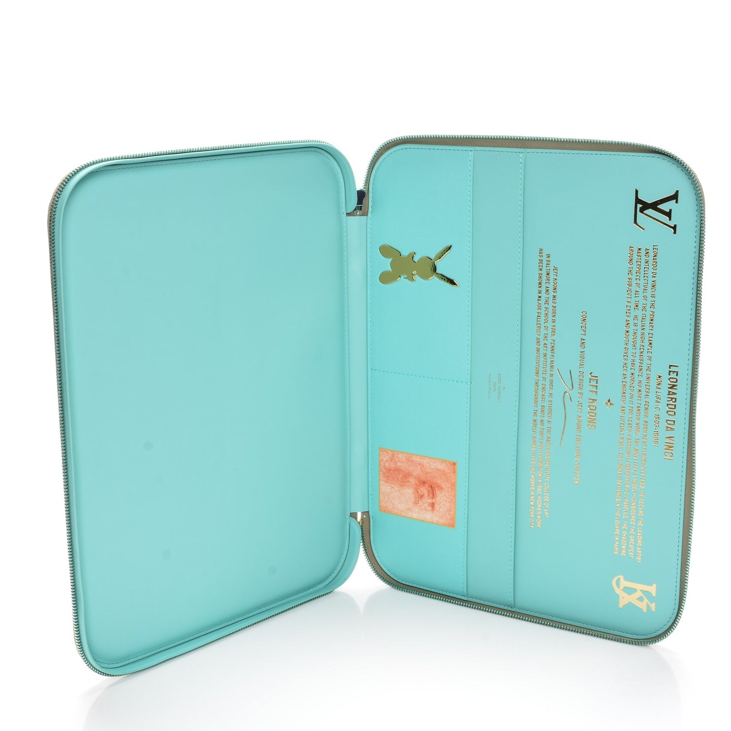 Masters Da Vinci Laptop Case Vert D’eau