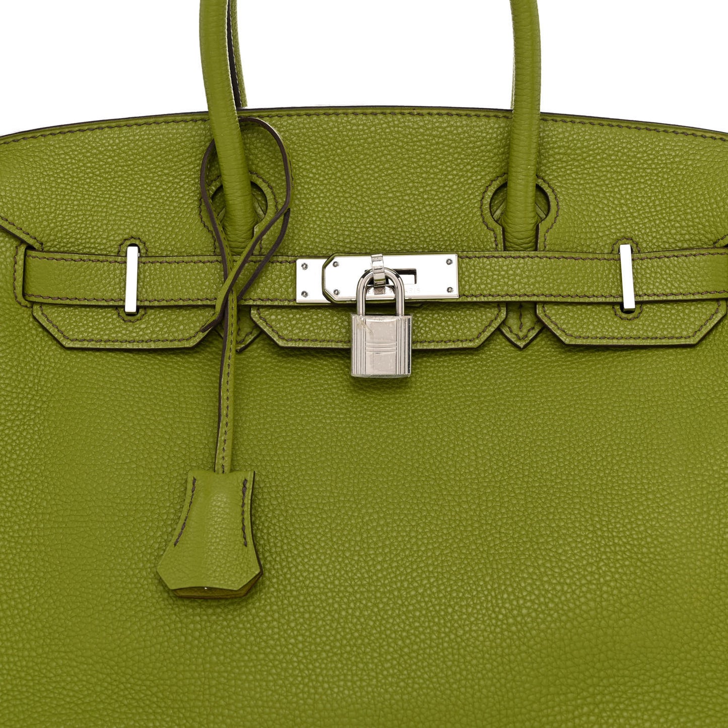 Togo Birkin 30 Vert Anis