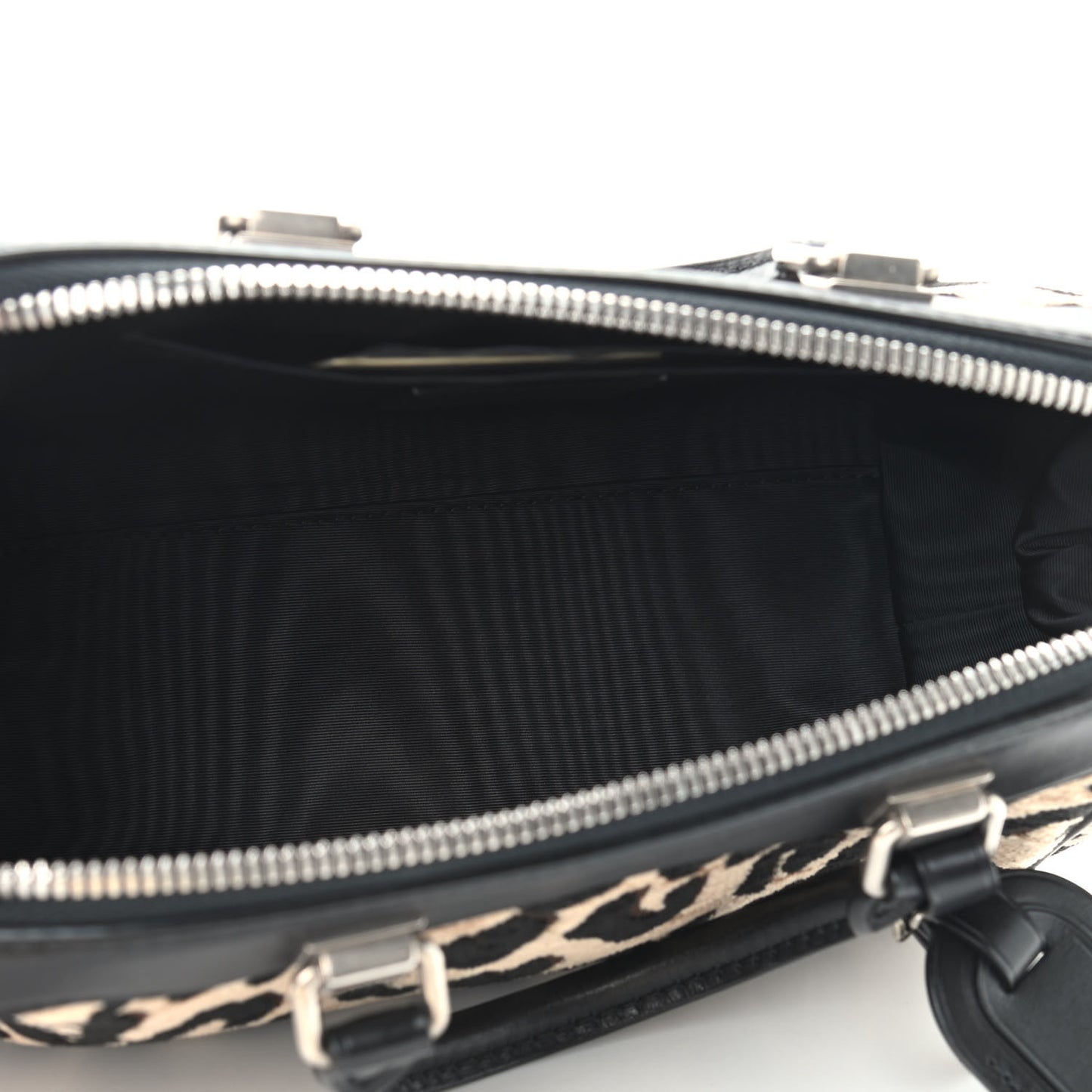 Jacquard Velvet Leopard Print Stephen Sprouse Baby Bag