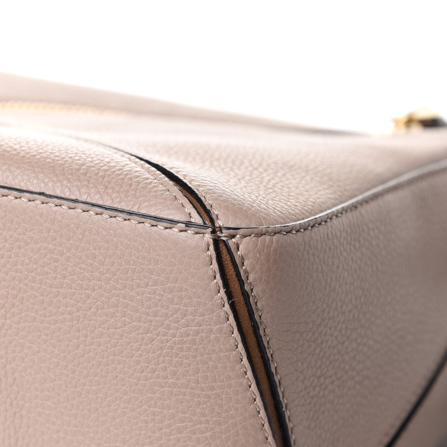 Loewe Grained Calfskin Small Puzzle Bag Sand Mink 13 of 13