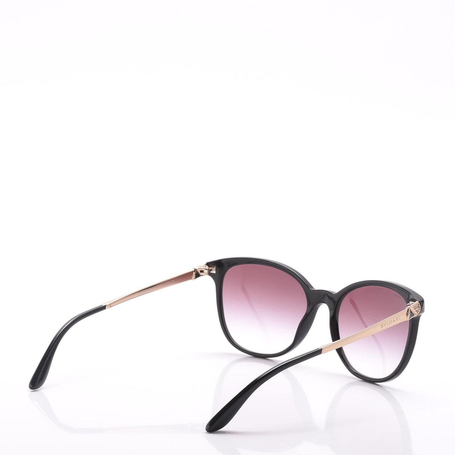 BVLGARI Crystal Sunglasses 8160-B Black