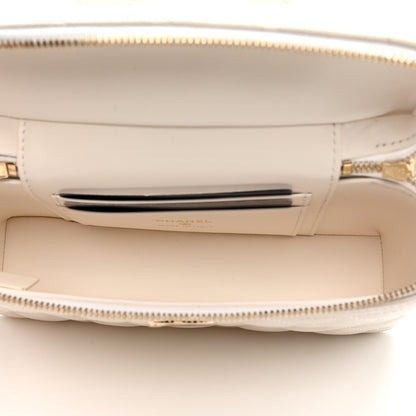 Chanel Caviar Quilted Trendy Handle Slim Vanity Ecru 5 of 10