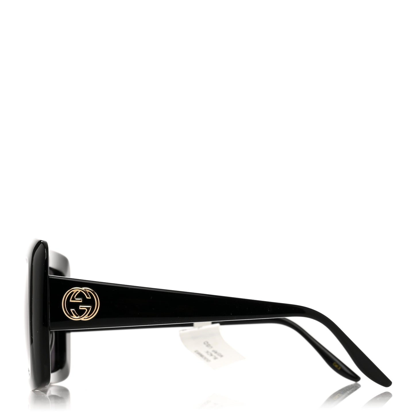 Acetate Square Frame Sunglasses GG0053S Black