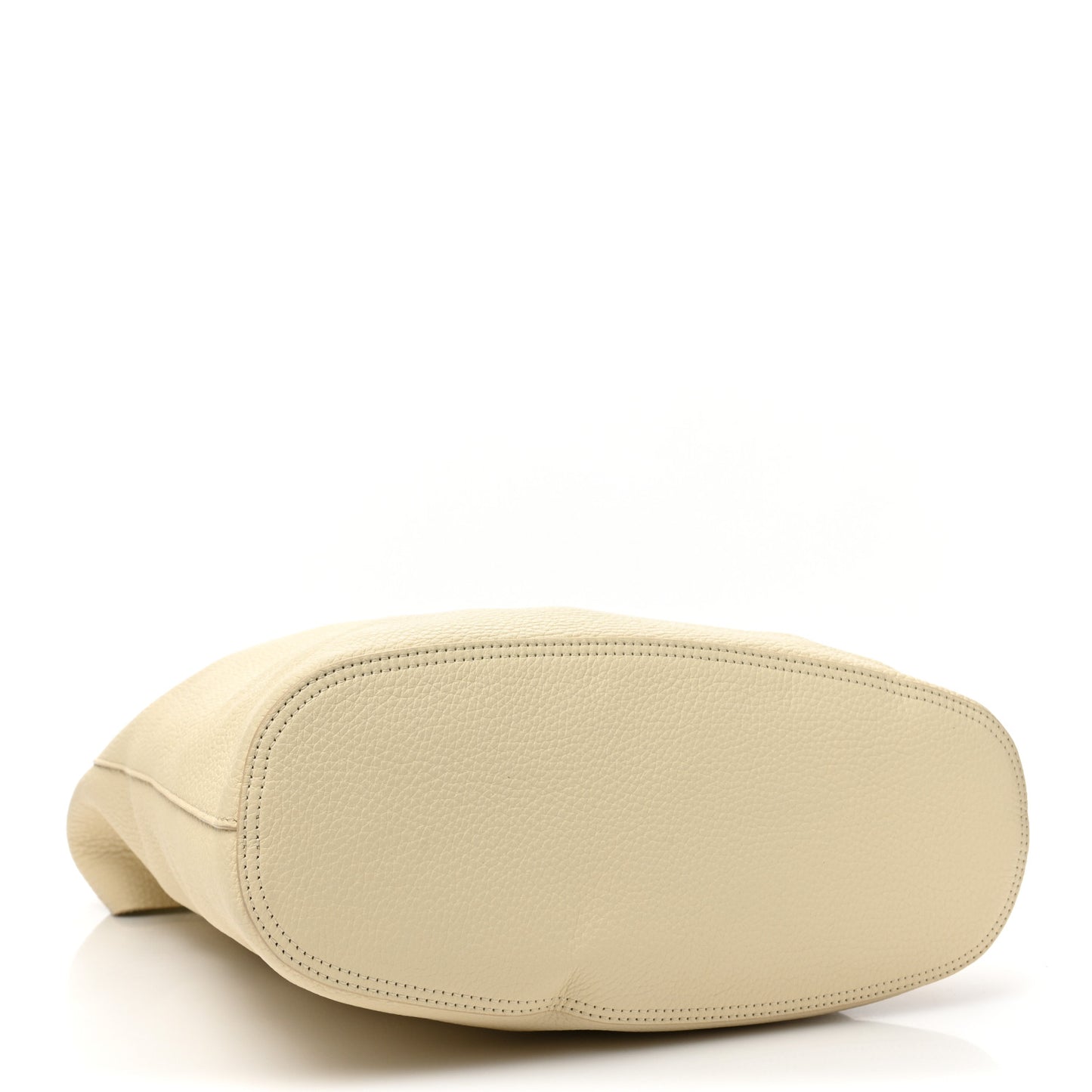 Grained Calfskin Bindle Three Bag Ivory