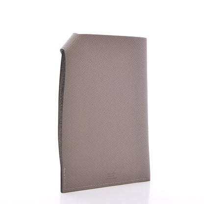 Hermes Epsom Tarmac PM Passport Holder Gris Tarmac 3 of 7