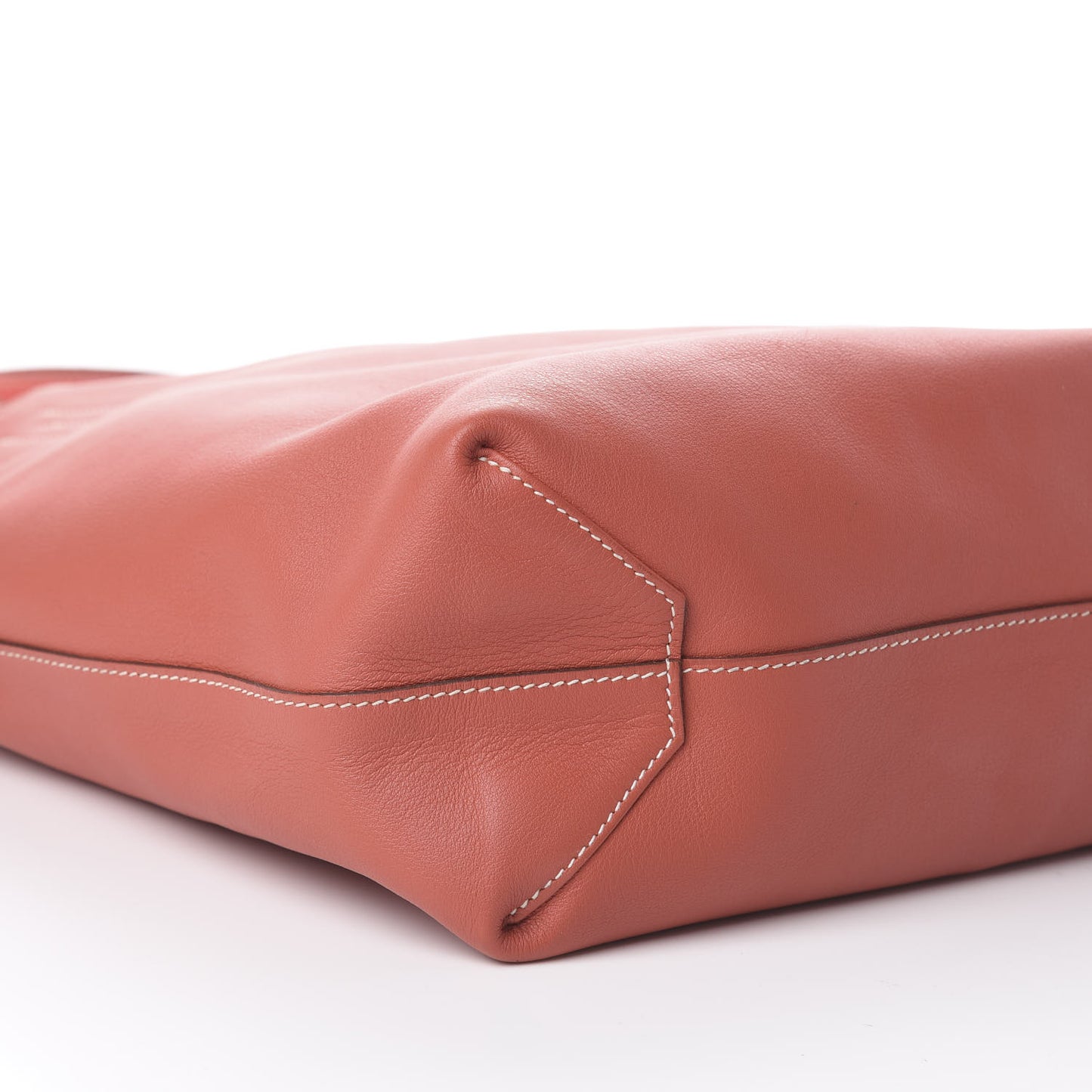 Sikkim Taurillon Clemence Double Sens 36 Reversible Tote Crevette