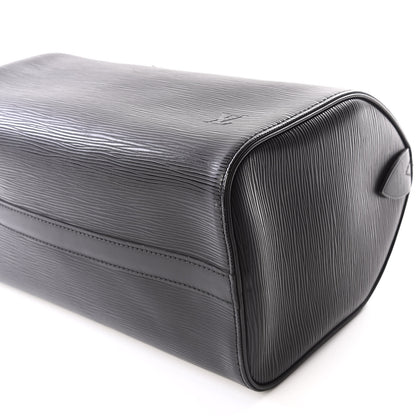 Louis Vuitton Epi Speedy 25 Black 6 of 12