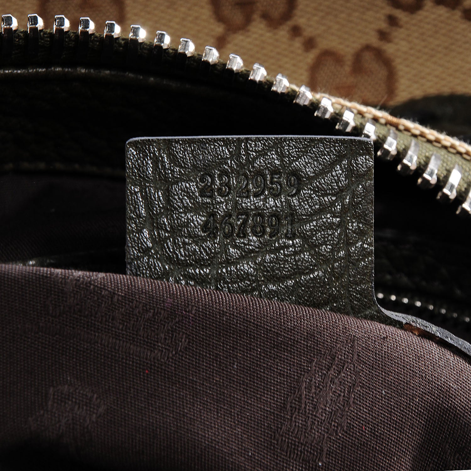 Gucci Monogram Bamboo Bar Medium Tote 7 of 7