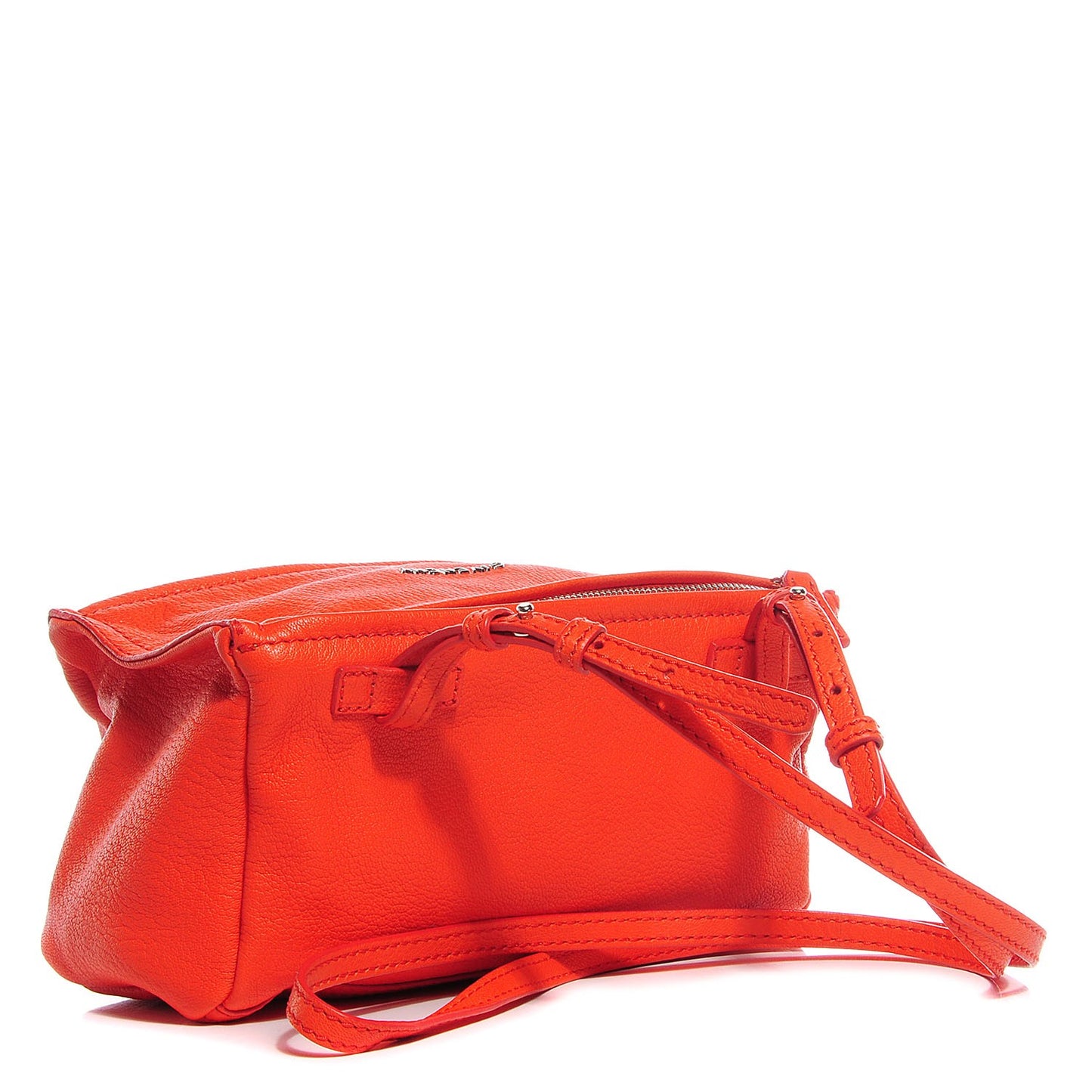 Sugar Goatskin Mini Pandora Bright Orange