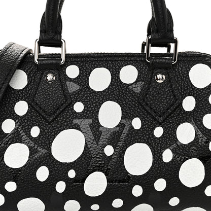 Louis Vuitton LV X YK Empreinte Infinity Dots Nano Speedy Bandouliere Black White 7 of 9
