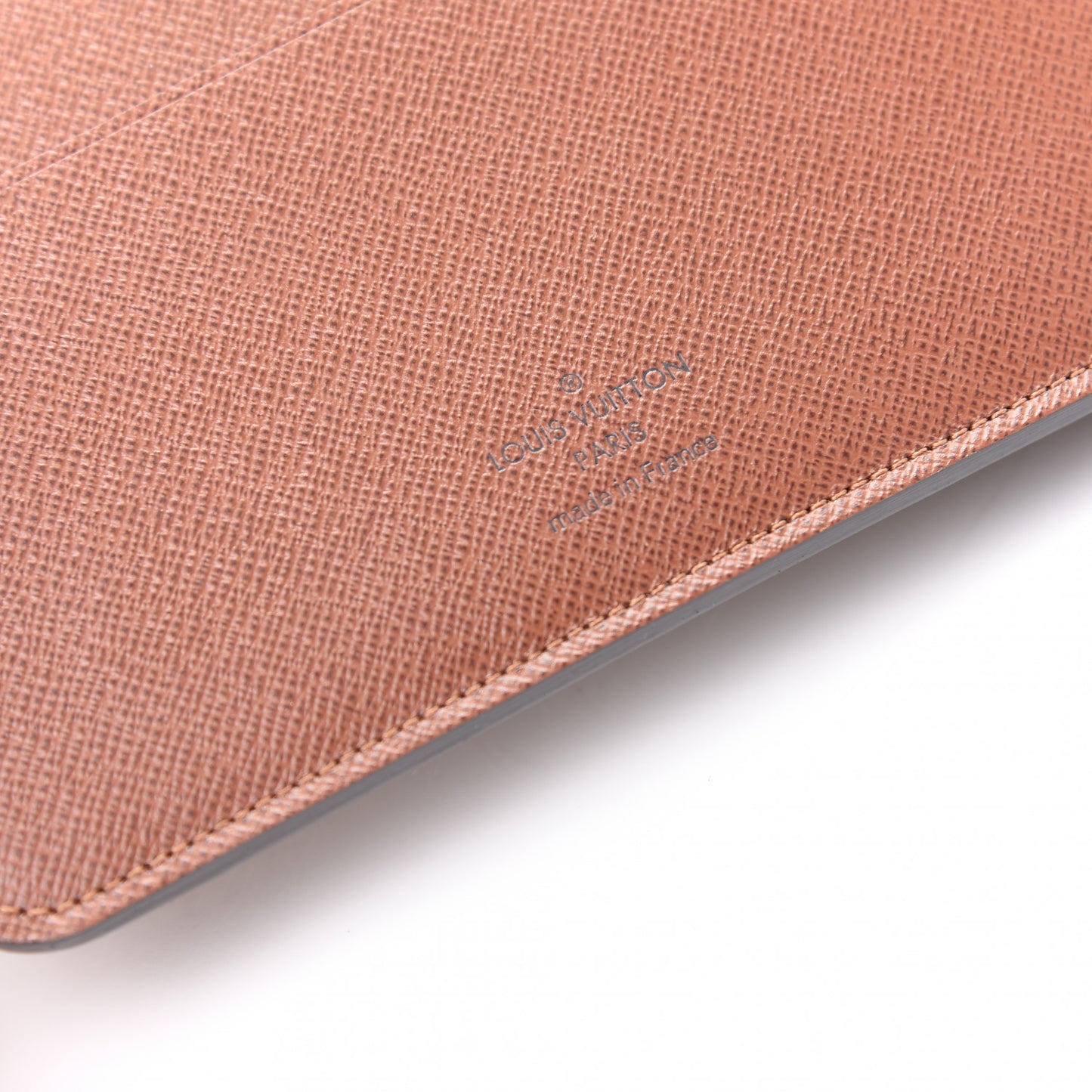 Monogram Desk Agenda Cover