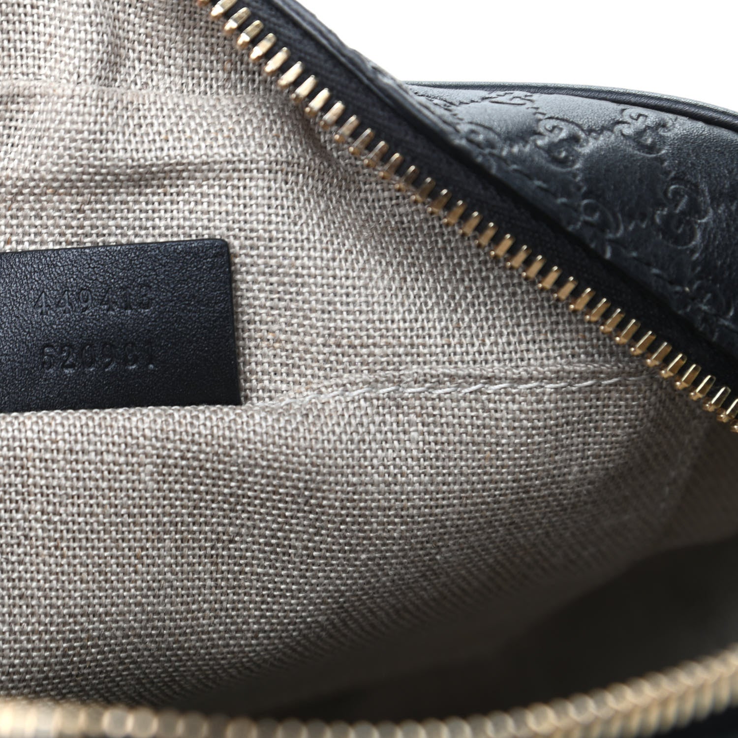 Gucci Microguccissima Mini Bree Messenger Bag Black 7 of 9