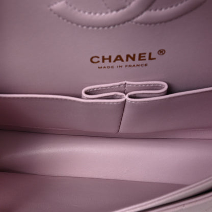 Chanel Caviar Quilted Medium Double Flap Light Pink 5 of 8