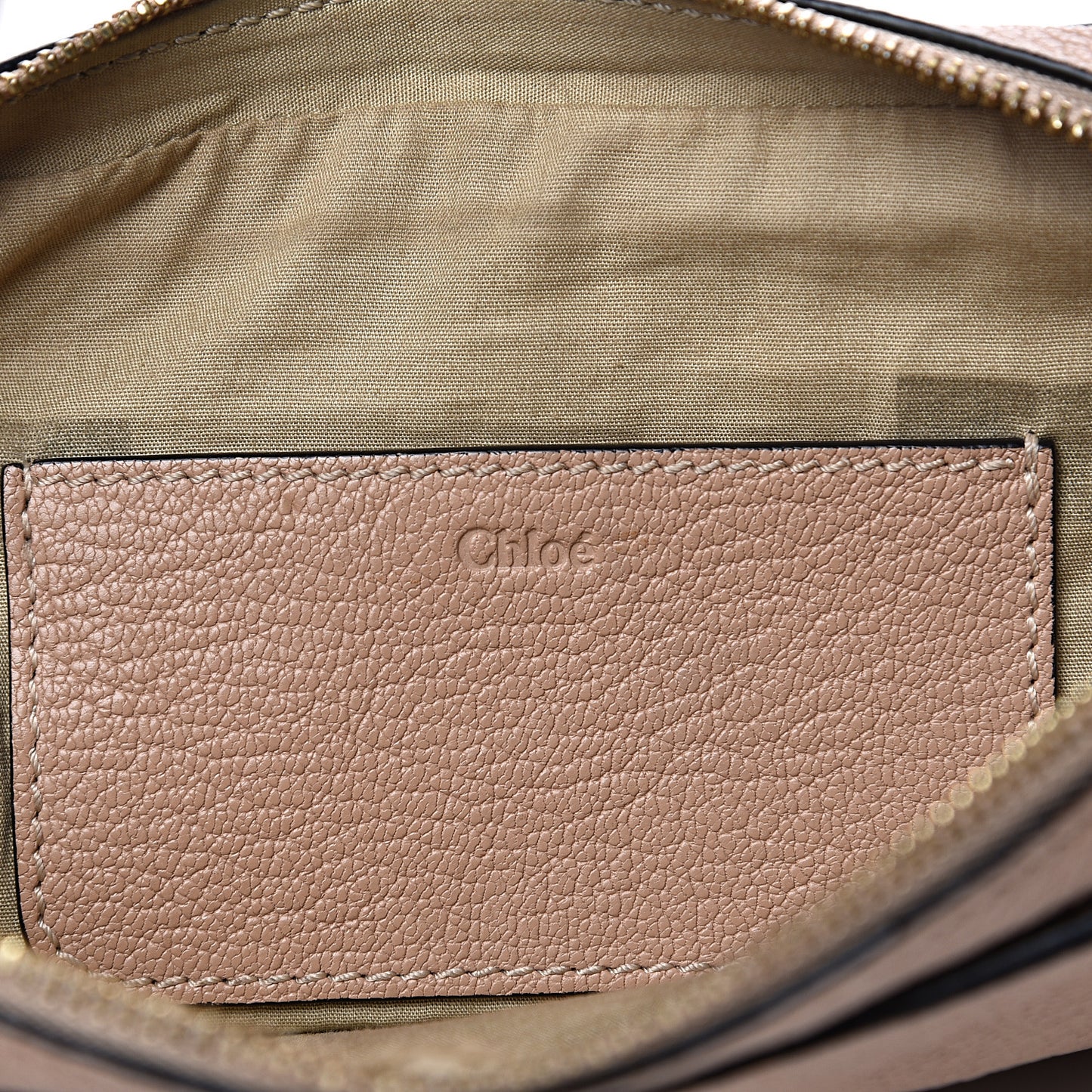 Goatskin Mini Elsie Crossbody Bag Biscotti Beige