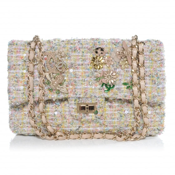 Tweed Garden Party 2.55 Reissue 225 Flap Pastel