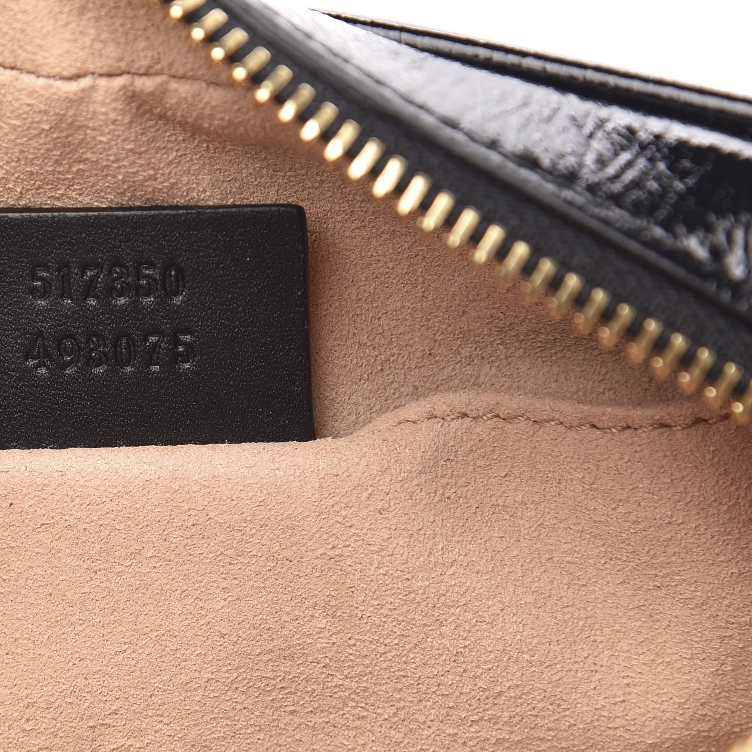 Gucci Suede Patent Web Mini Ophidia Shoulder Bag Nocciola Black 7 of 9