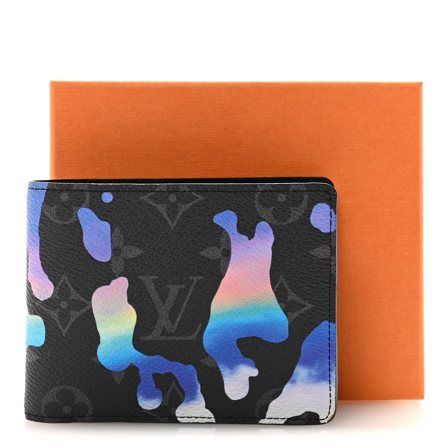 Louis Vuitton Monogram Eclipse Sunrise Multiple Wallet 7 of 7