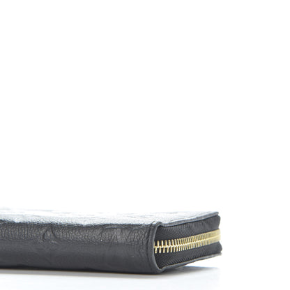 Louis Vuitton Empreinte Zippy Wallet Black 6 of 9
