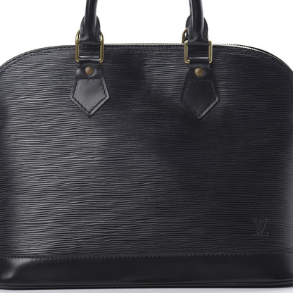 Louis Vuitton Epi Alma PM Black 8 of 14