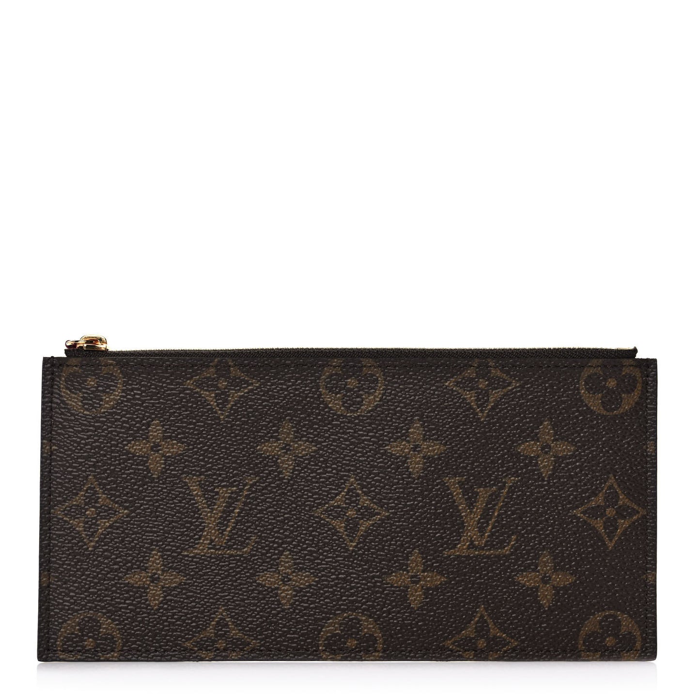 Monogram Felicie Chain Wallet Zippered Insert Fuchsia