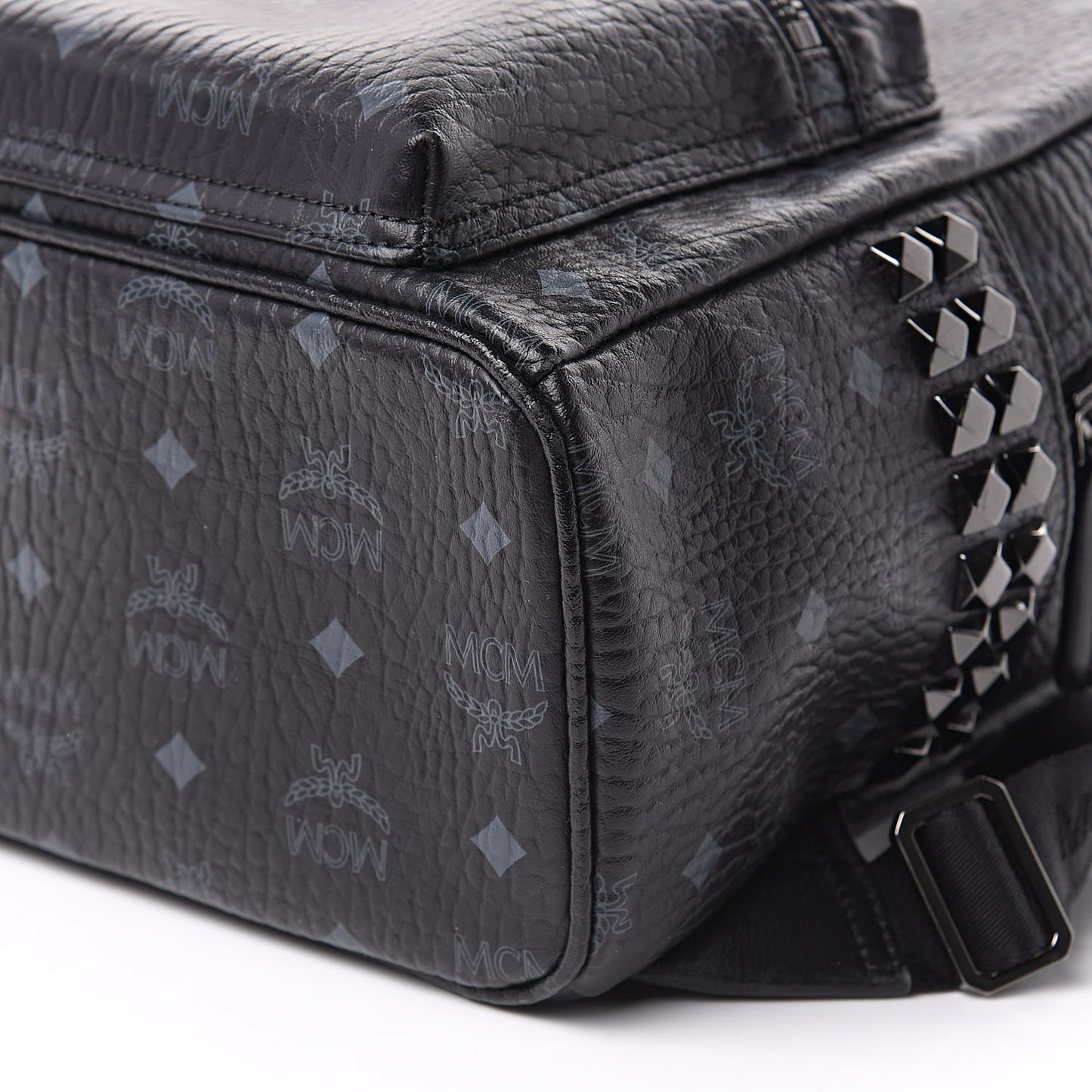 Visetos Small Side Stud Stark Backpack Black