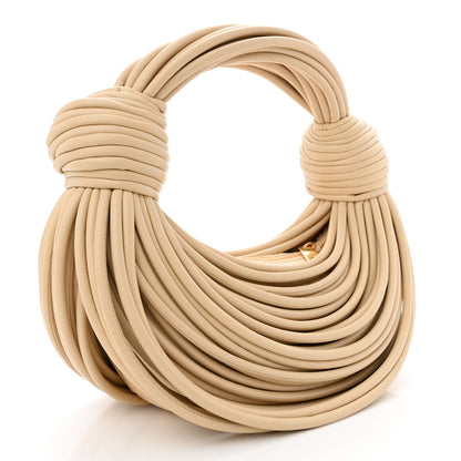 Bottega Veneta Nappa Mini Tubular Double Knot Porridge 3 of 11