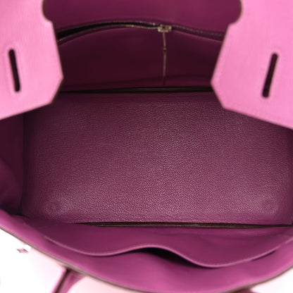 Hermes Chevre Mysore Birkin 30 Cyclamen 5 of 14