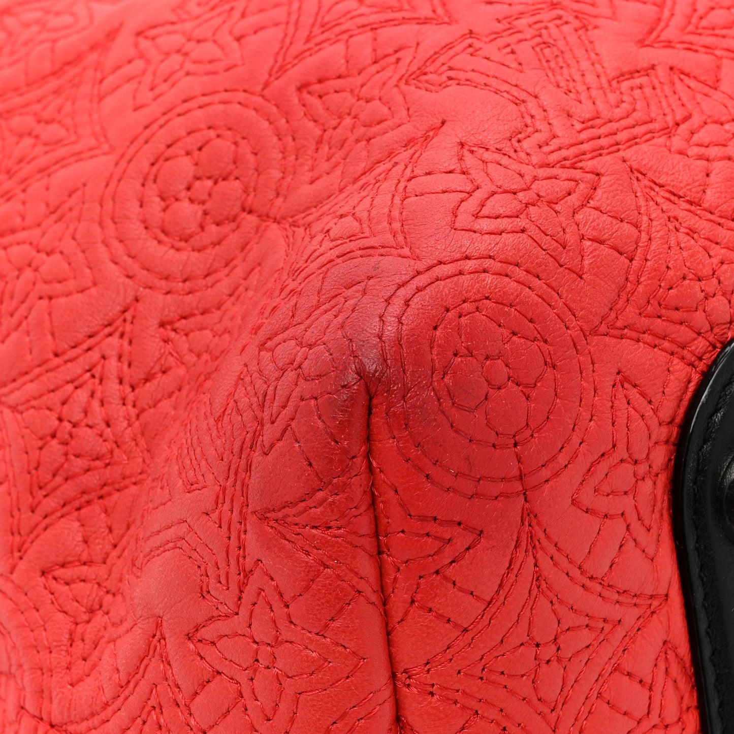 Monogram Lambskin Antheia Hobo PM Corail