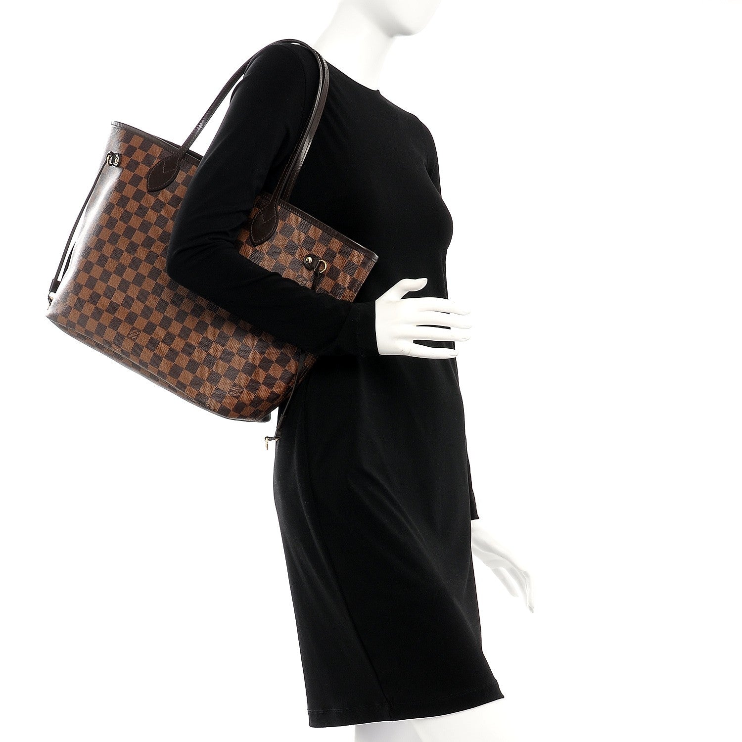 Louis Vuitton Damier Ebene Neo Neverfull MM 2 of 17