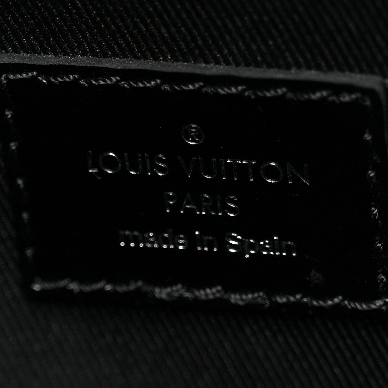 Louis Vuitton Calfskin Nil City Shoulder Bag Night Black 7 of 10
