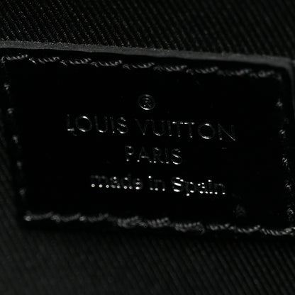 Louis Vuitton Calfskin Nil City Shoulder Bag Night Black 7 of 10