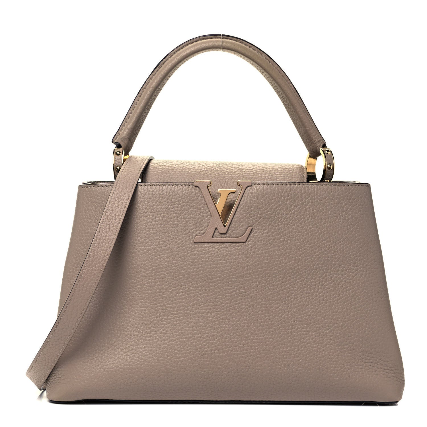Louis Vuitton Taurillon Capucines PM Galet 1 of 8