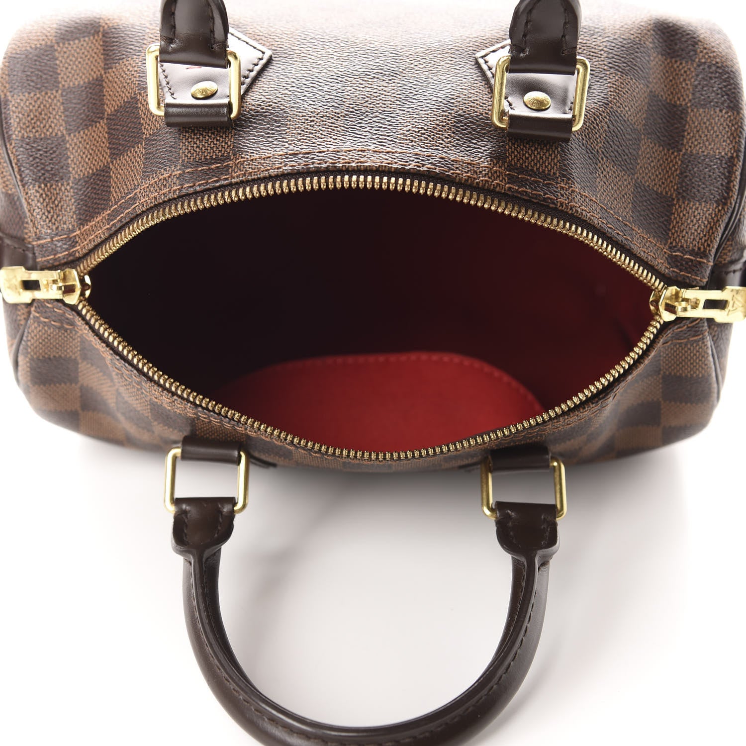 Louis Vuitton Damier Ebene Speedy Bandouliere 25 5 of 11