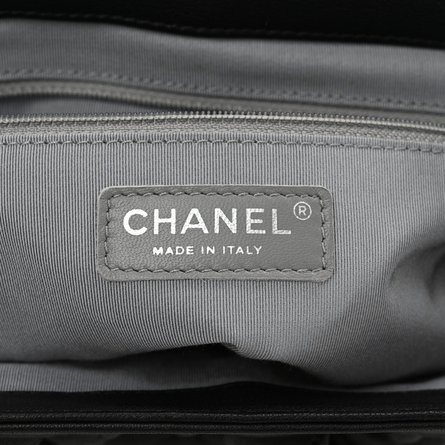 Washed Lambskin Quilted Mini Chain Around Messenger Black