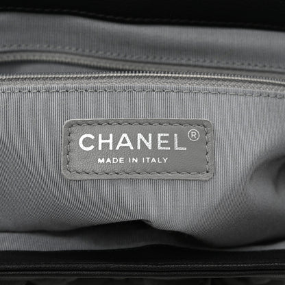 Chanel Washed Lambskin Quilted Mini Chain Around Messenger Black 6 of 10