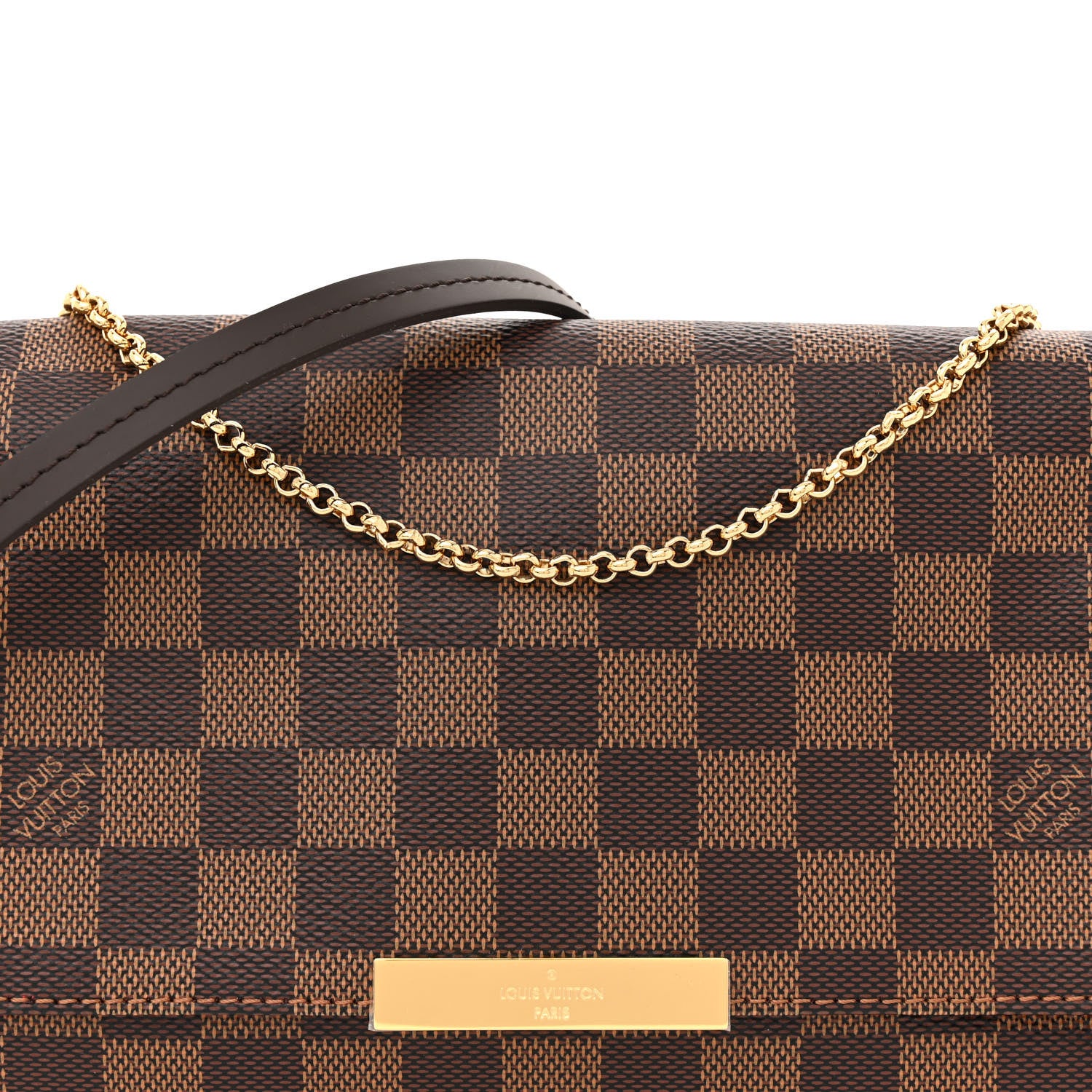 Louis Vuitton Damier Ebene Favorite MM 7 of 10