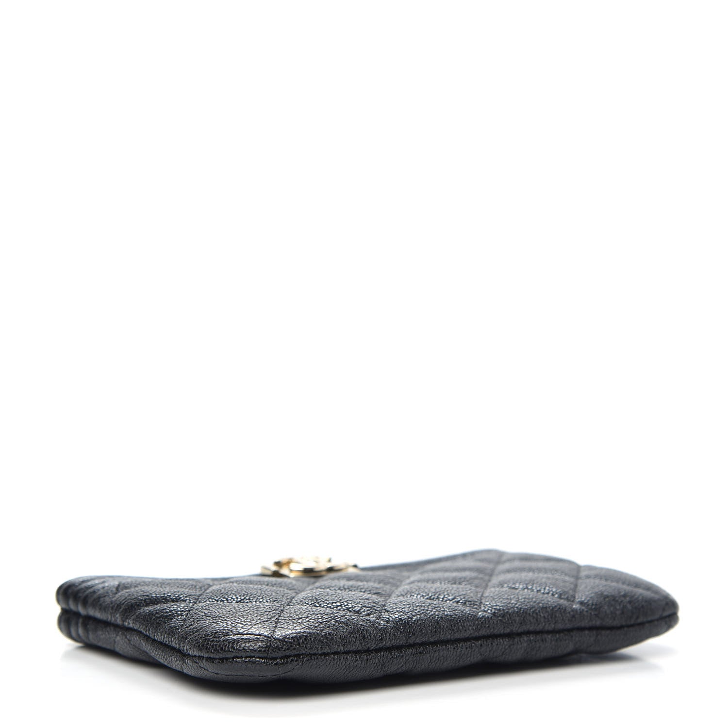 Chanel Caviar Quilted Zipped Boy Pouch Black 4 of 7