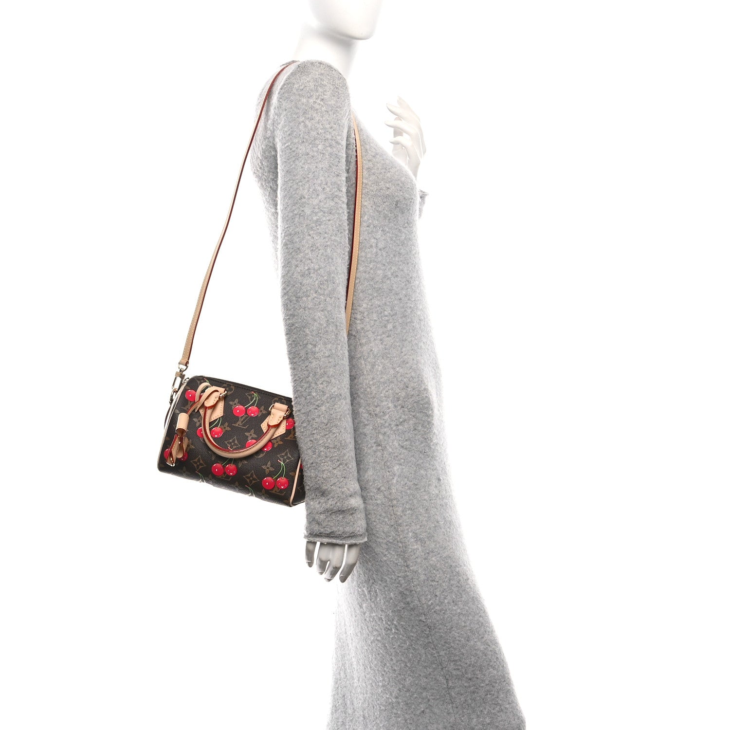 Louis Vuitton LV X TM Monogram Cerises Speedy Bandouliere 20 2 of 9