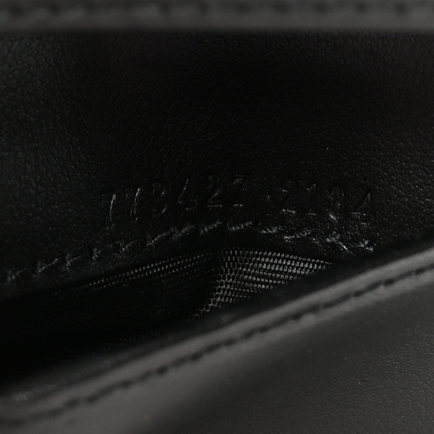 Gucci Calfskin Matelasse GG Marmont Card Case Wallet Black 7 of 8