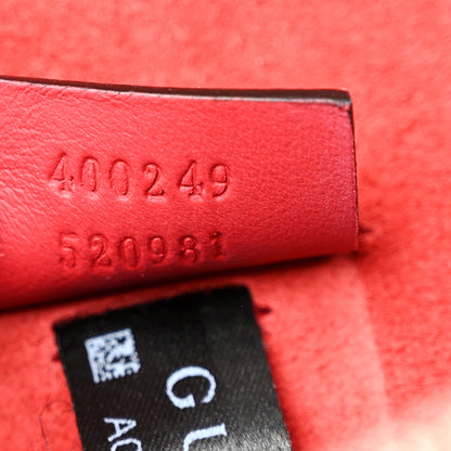 Gucci GG Supreme Monogram Small Dionysus Shoulder Bag Red 7 of 10
