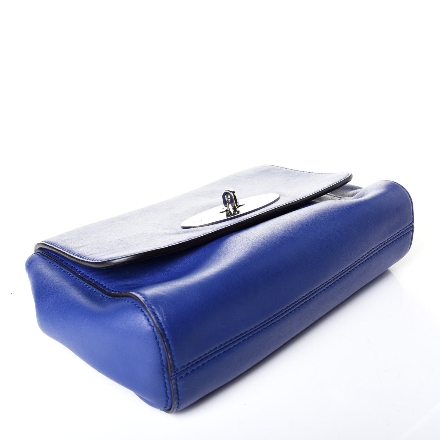 Lambskin Nappa Small Lily Flap Indigo