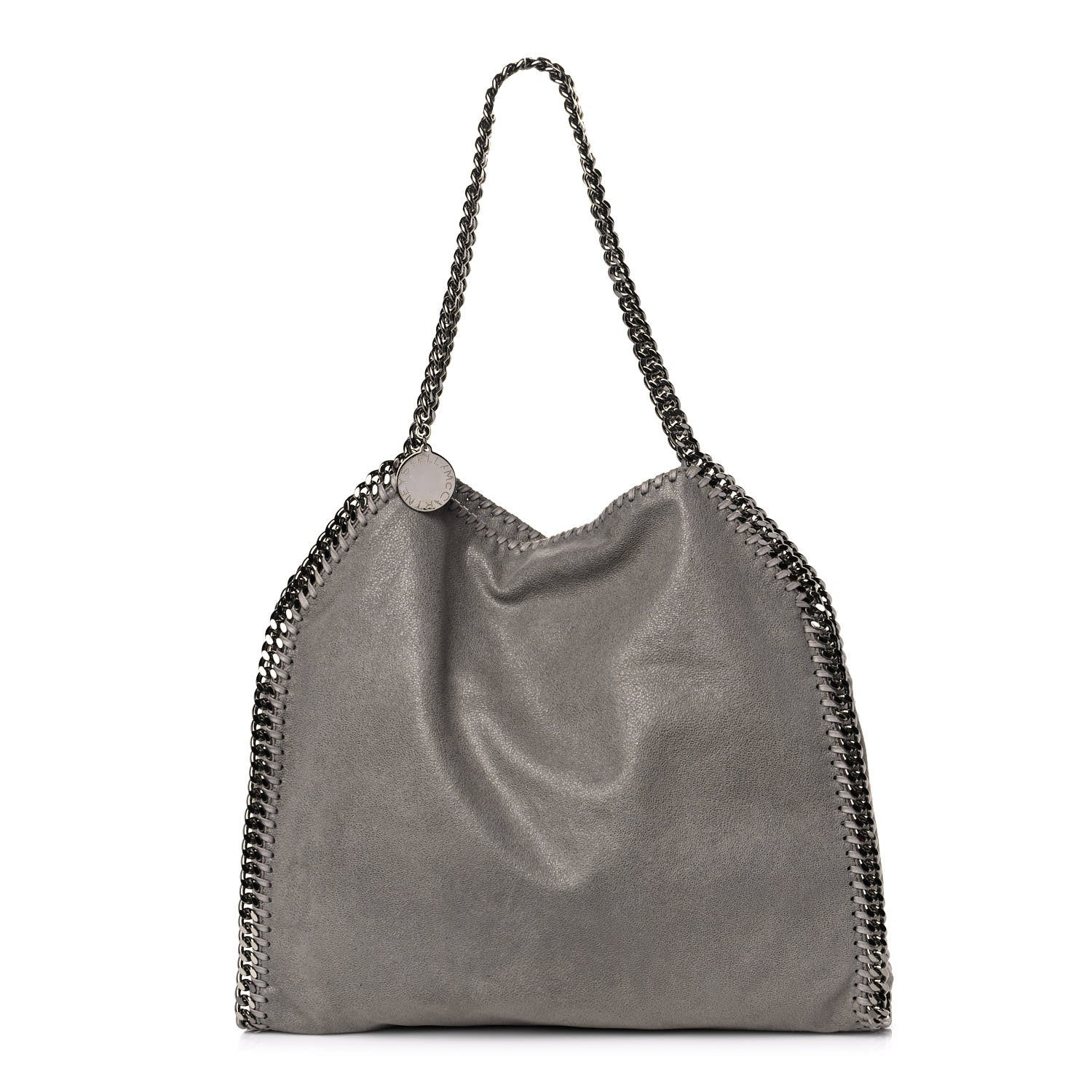 Stella McCartney Shaggy Deer Small Falabella Tote Light Grey 1 of 10
