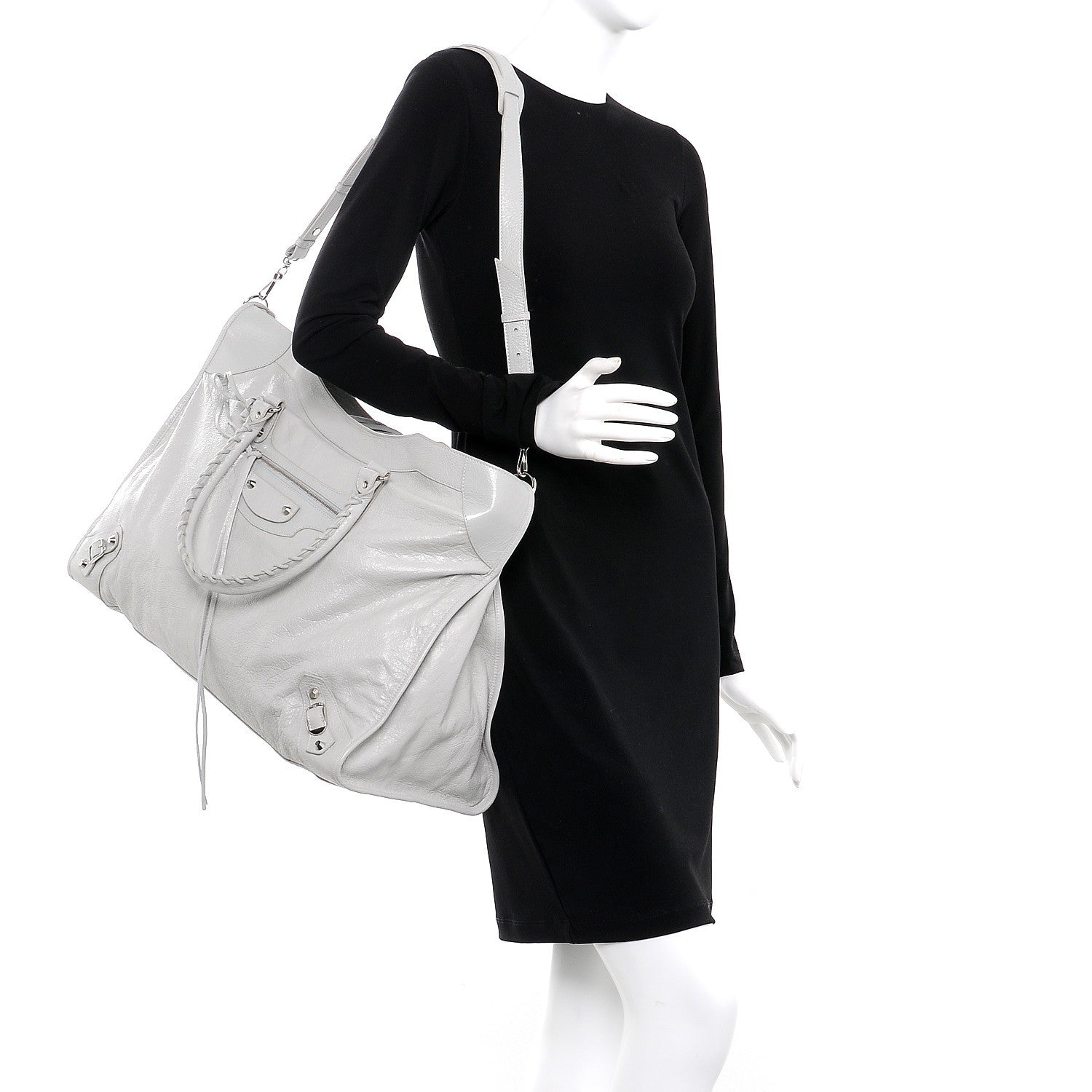 Balenciaga Agneau Arena Classic Hardware XL City Gris Nuage 2 of 7