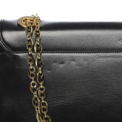 Gucci Azalea Calfskin Small Marina Chain Shoulder Bag Black 13 of 16