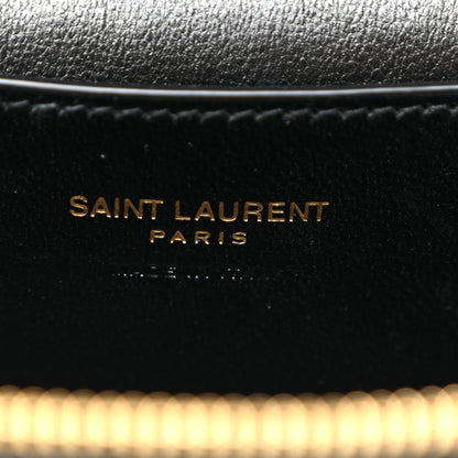Saint Laurent Lambskin Quilted Mini Gaby Vanity Case Black 6 of 9