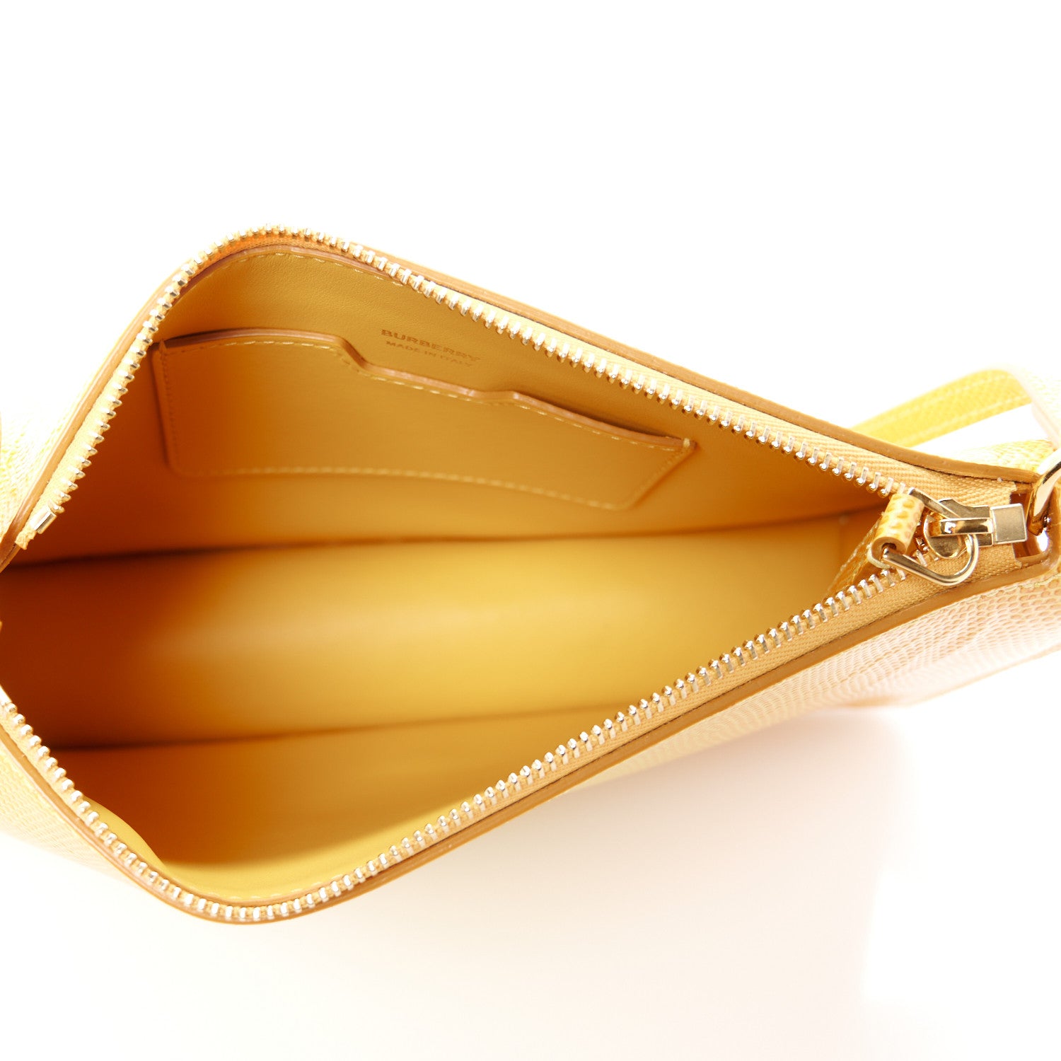 Burberry Lizard Embossed Mini TB Shoulder Bag Cool Lemon 5 of 10